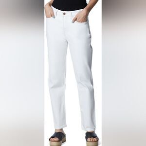 NWT Hint of Blue Clever High Waist Ankle Slim Straight-leg